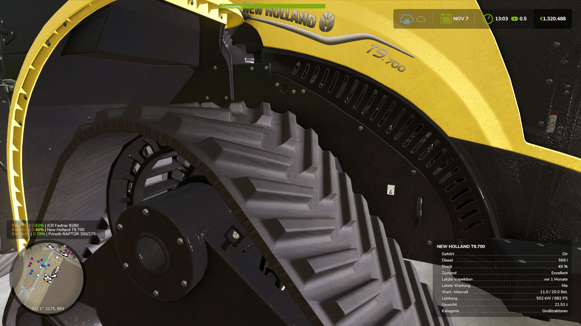 Real Physics Tire Wear