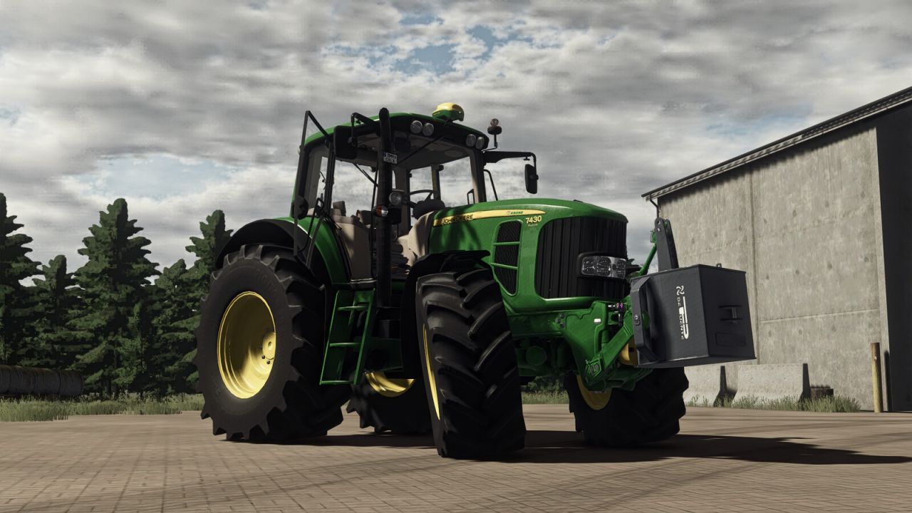 Som realista 6.7L JohnDeere T4V2CR (Prefab)