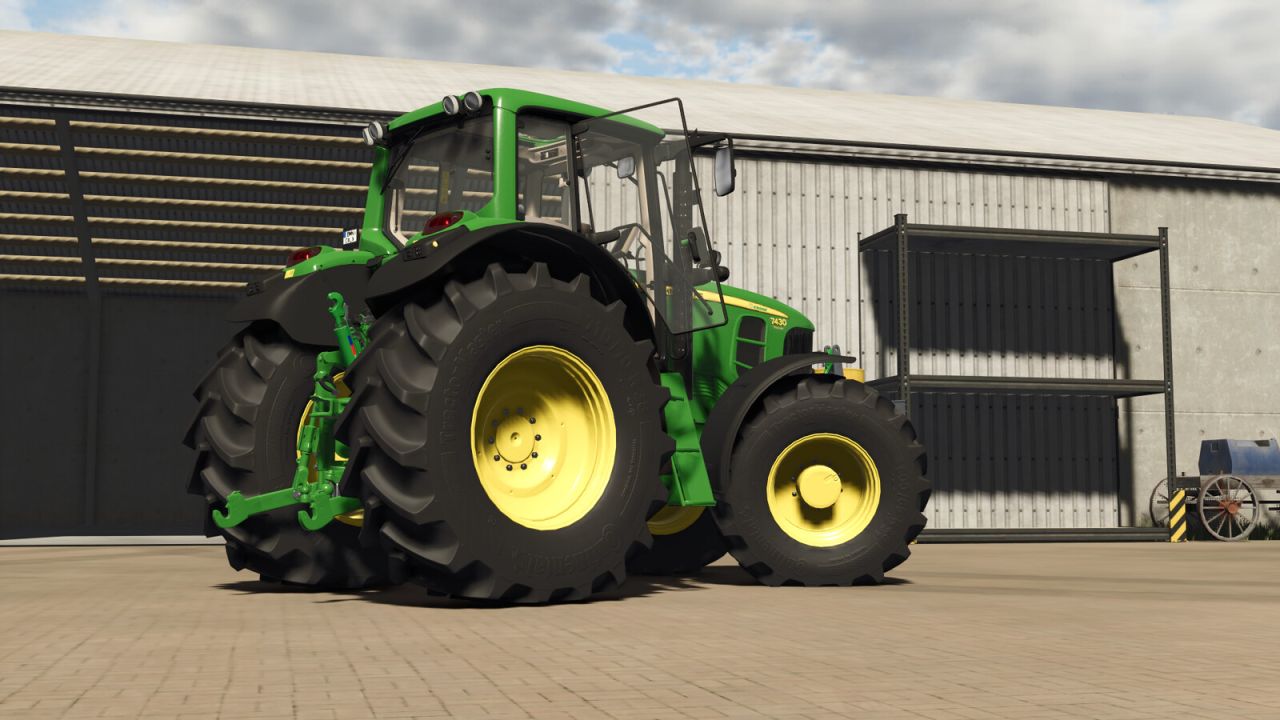 Som realista 6.7L JohnDeere T4V2CR (Prefab)