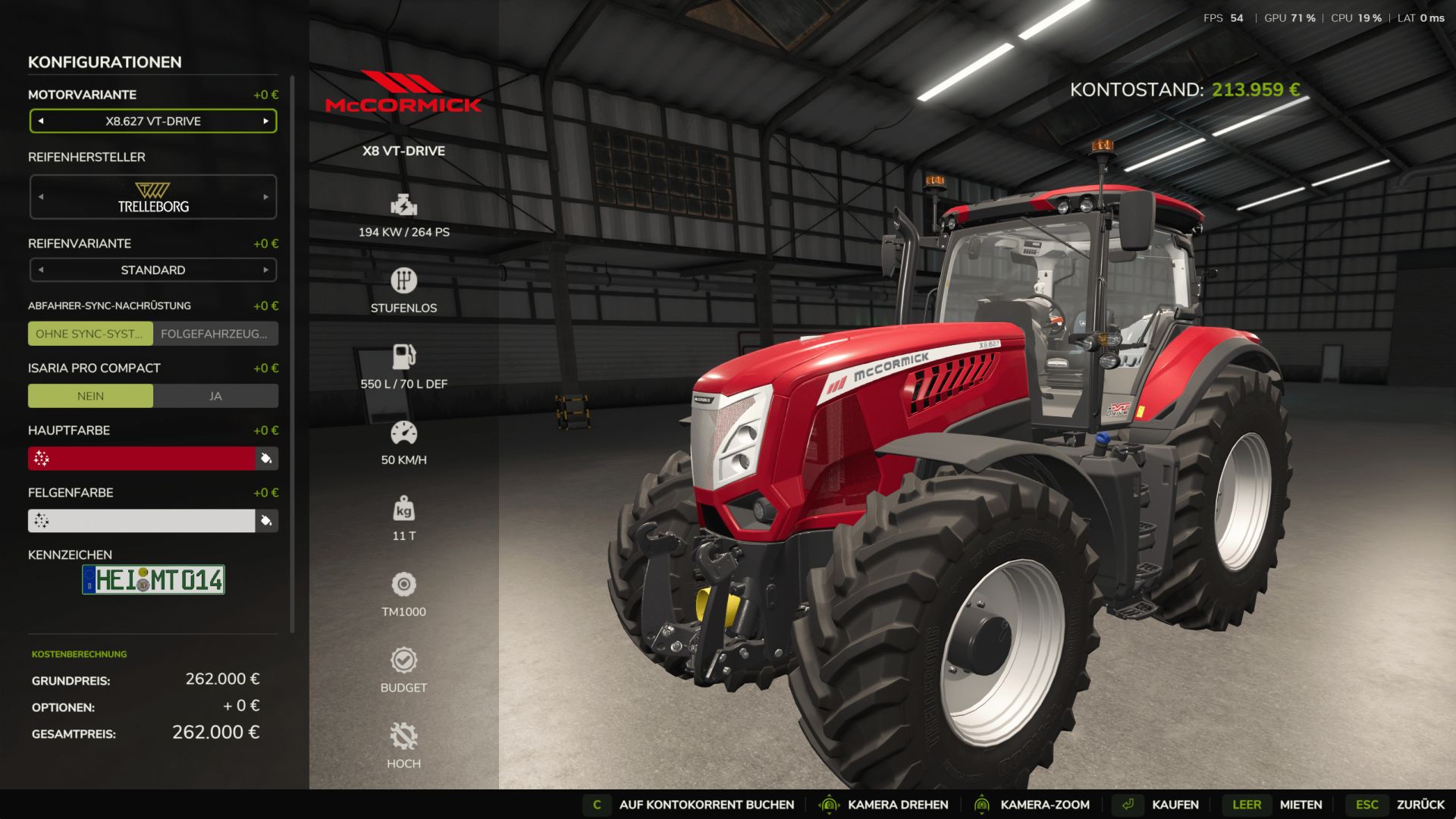 Realistic Combine