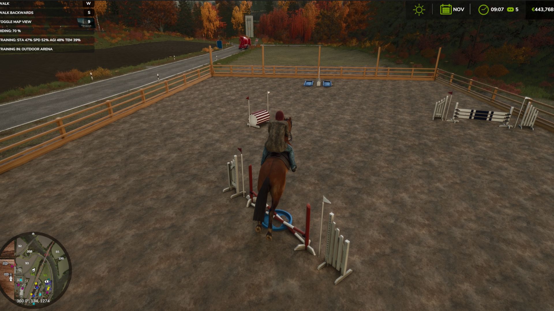 Realistischer Reitsport