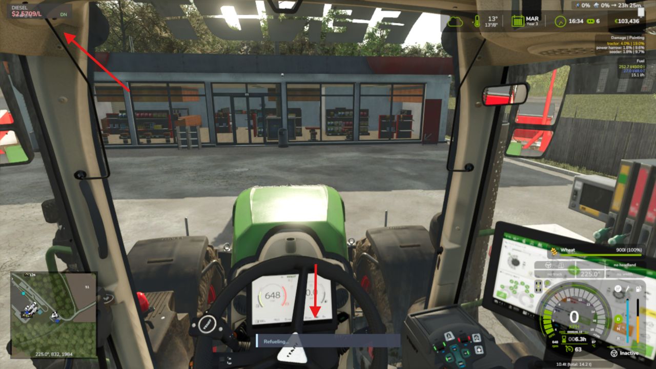 Реалистичные затраты на топливо