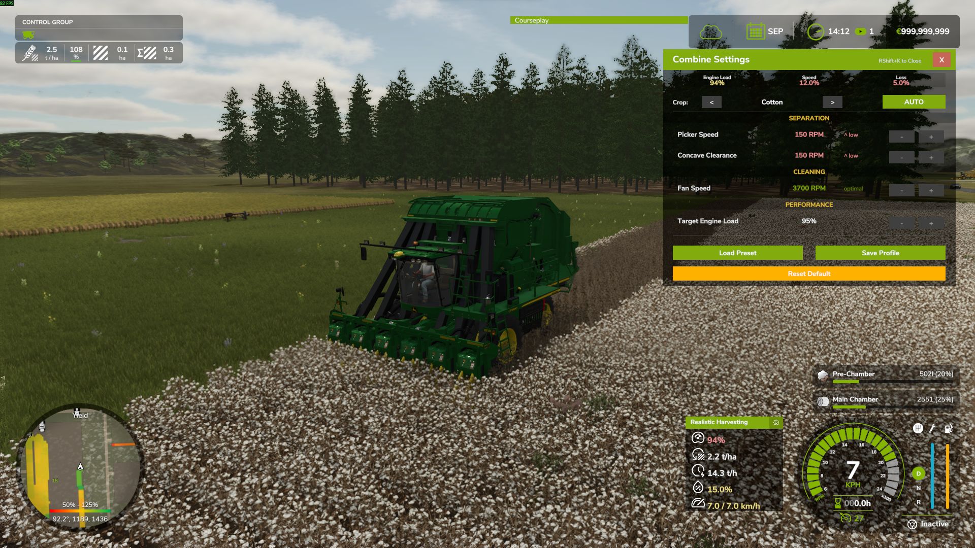 Realistic Harvesting