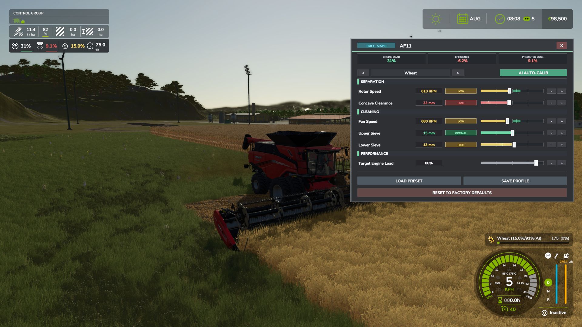 Realistic Harvesting FS25 thumbnail 2