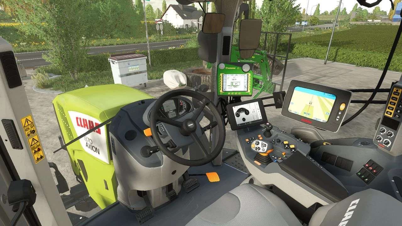 Realistisches Fahren mit Joystick