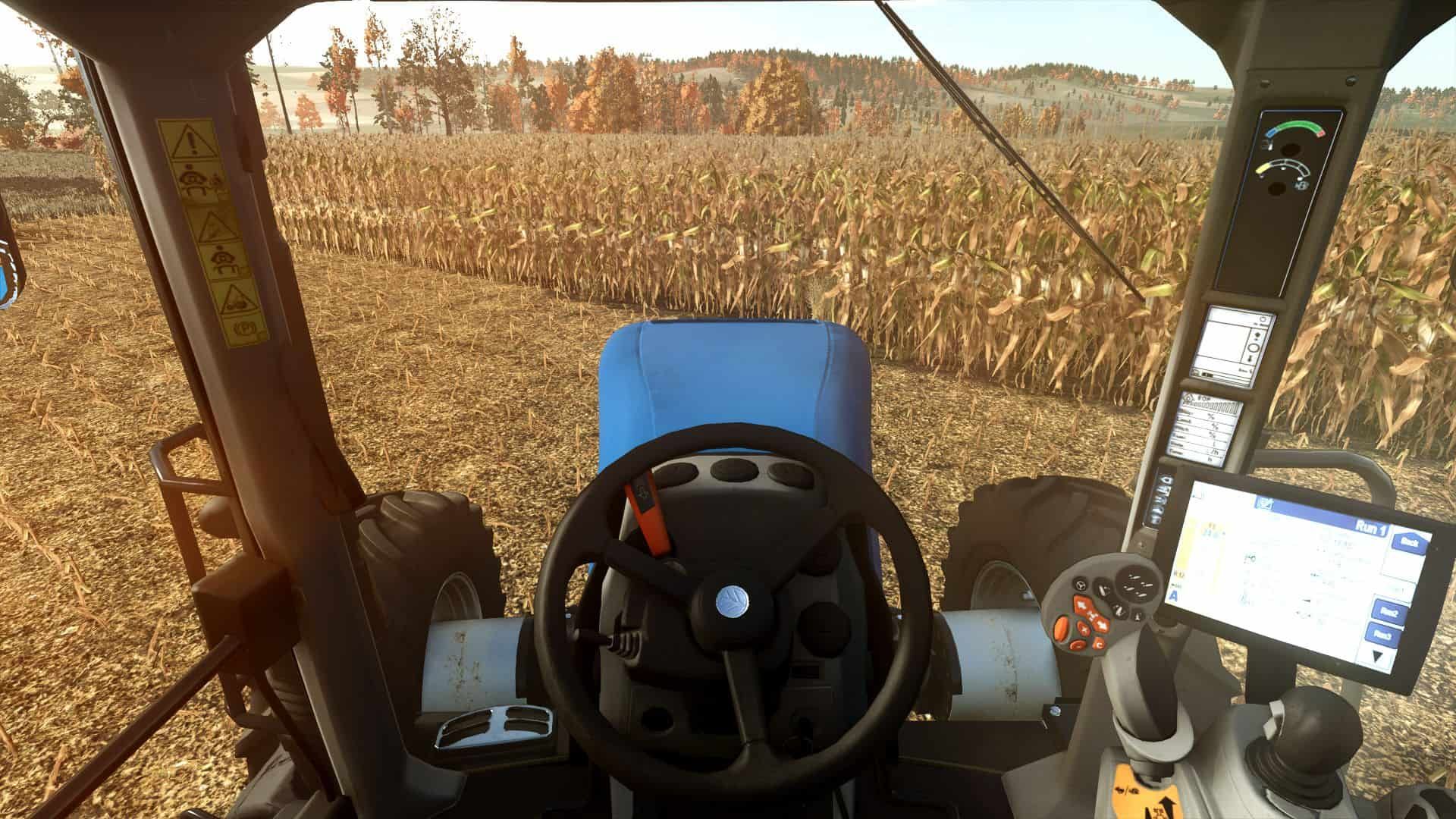 Realistisches Fahren mit Joystick