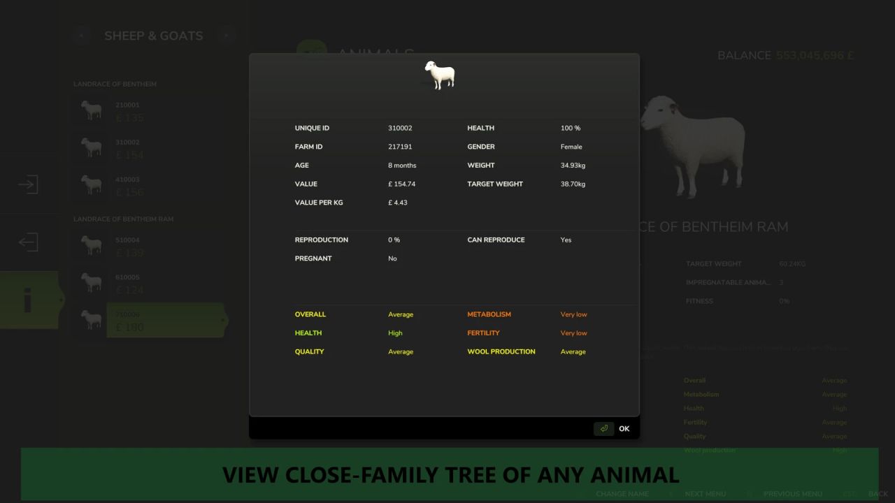 Realistic Livestock