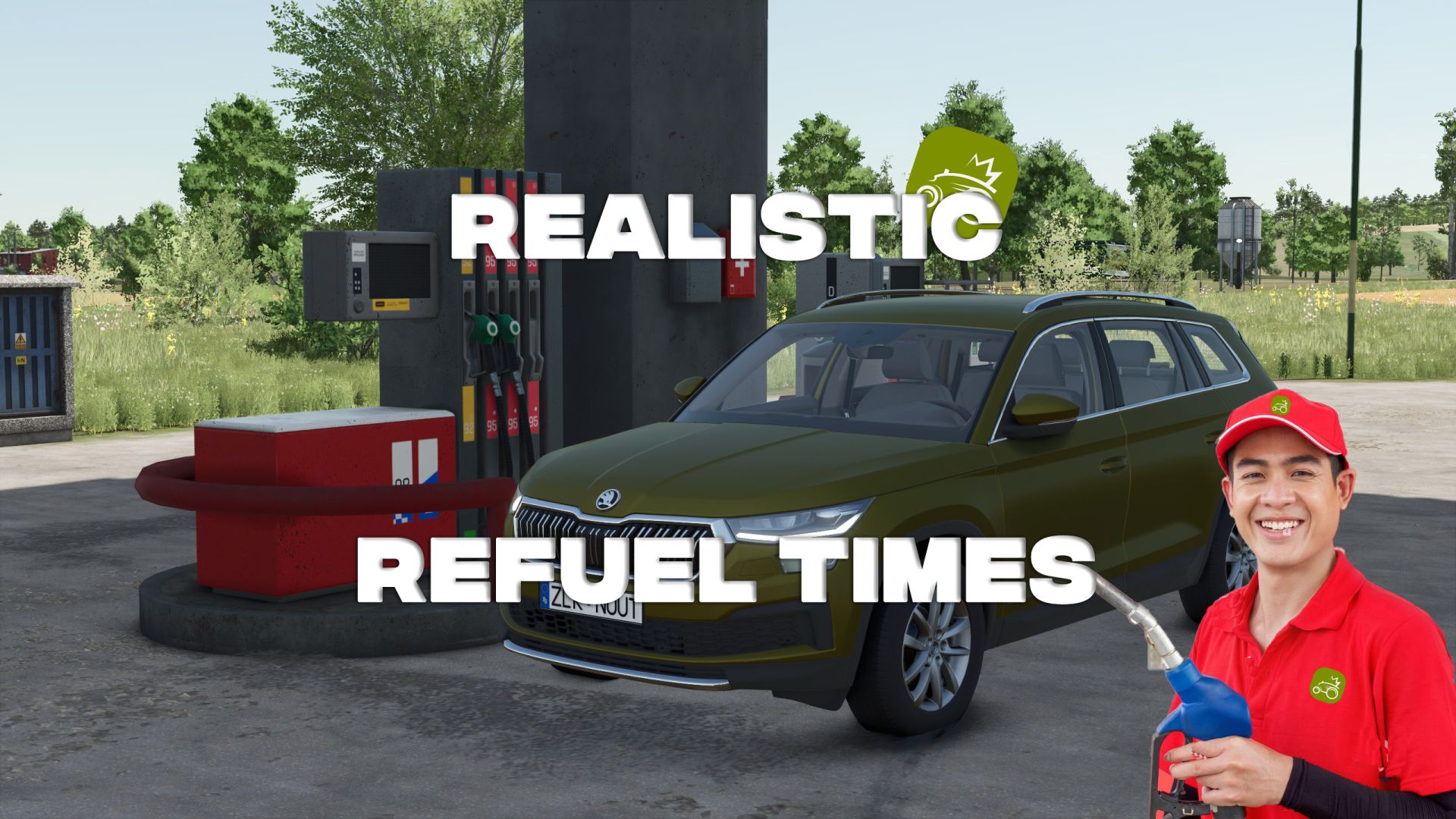 Realistische tanktijd