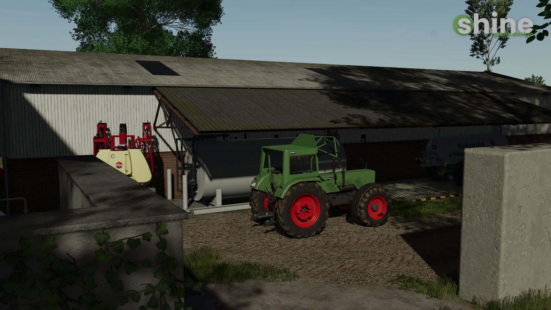 Realistische arcering