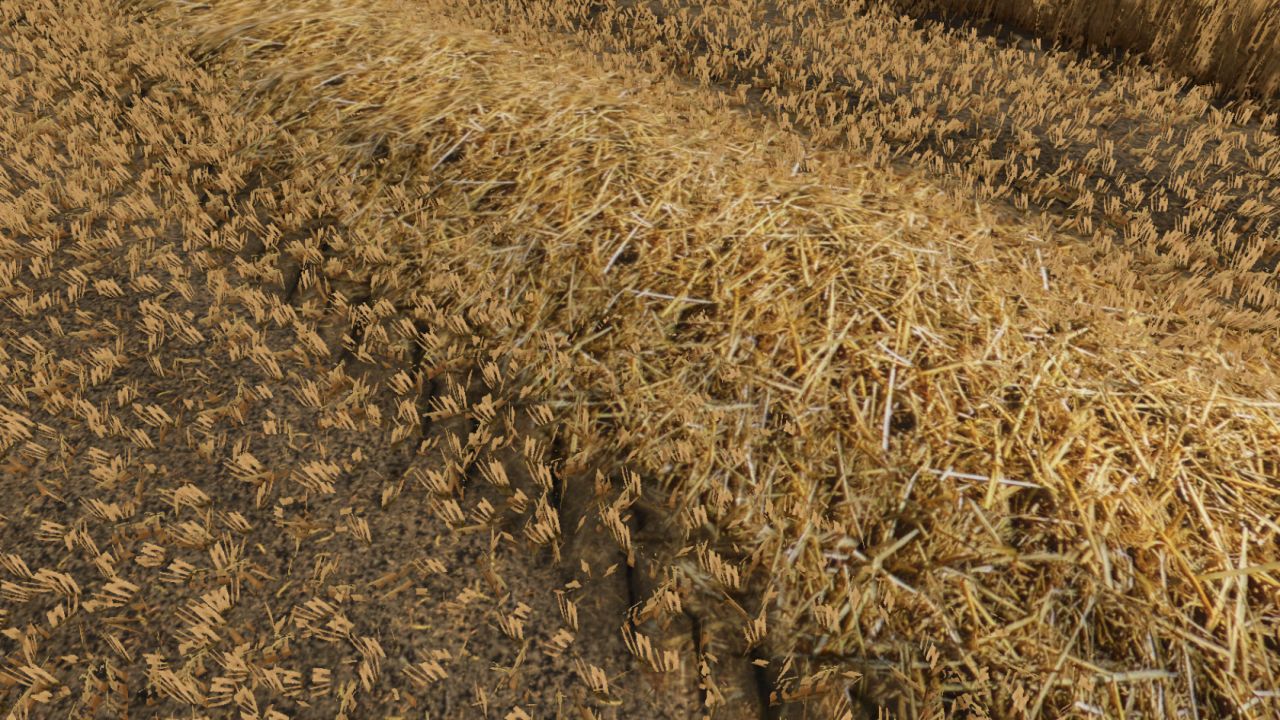 Texture de paille réaliste