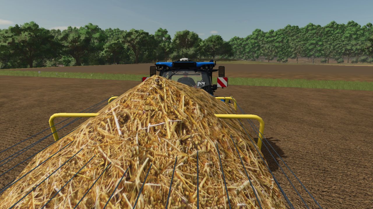 Realistic straw texture