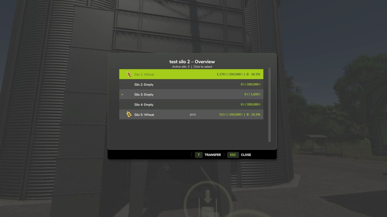 RealSilo – Realistische silo-compartimenten