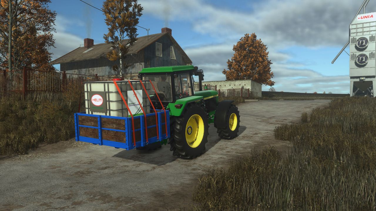 Hintere Landwirtschaftsplattform
