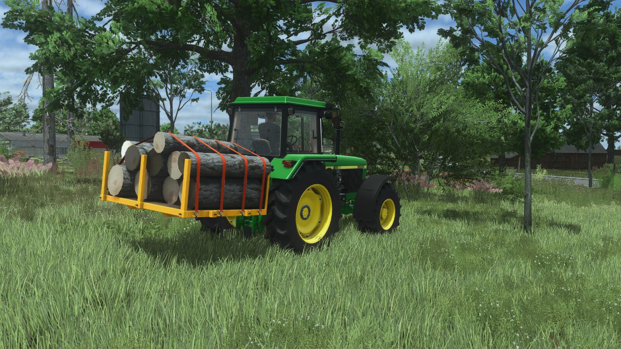 Hintere Landwirtschaftsplattform