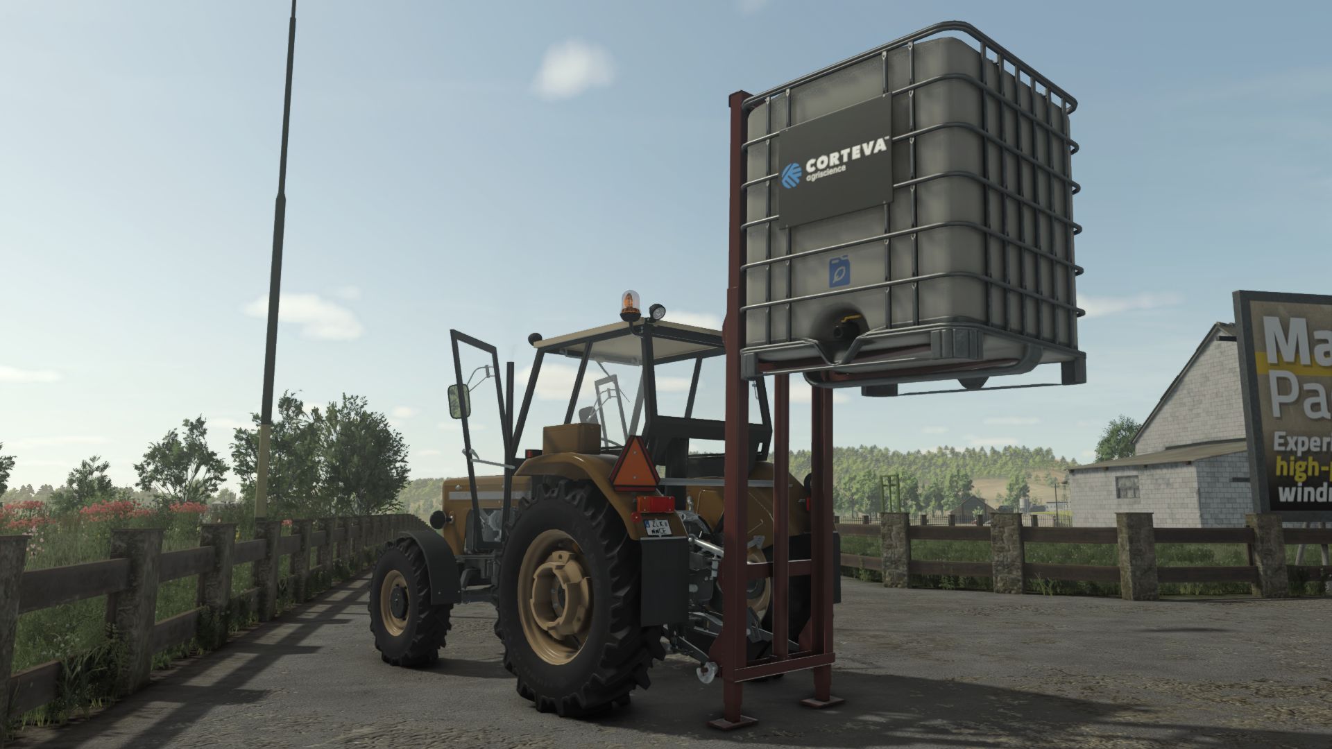 Pacchetto carrello elettorale del trattore posteriore