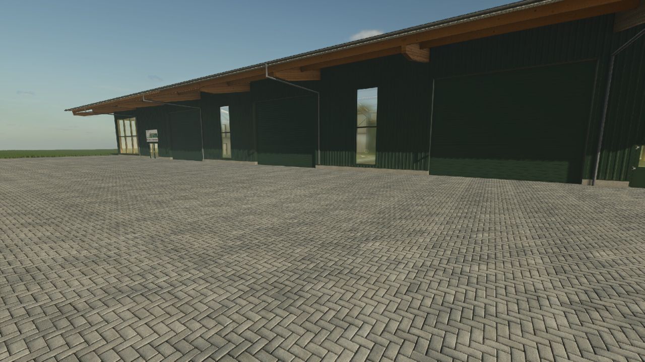 Rechthoekige Paver -textuur prefab (Prefab)