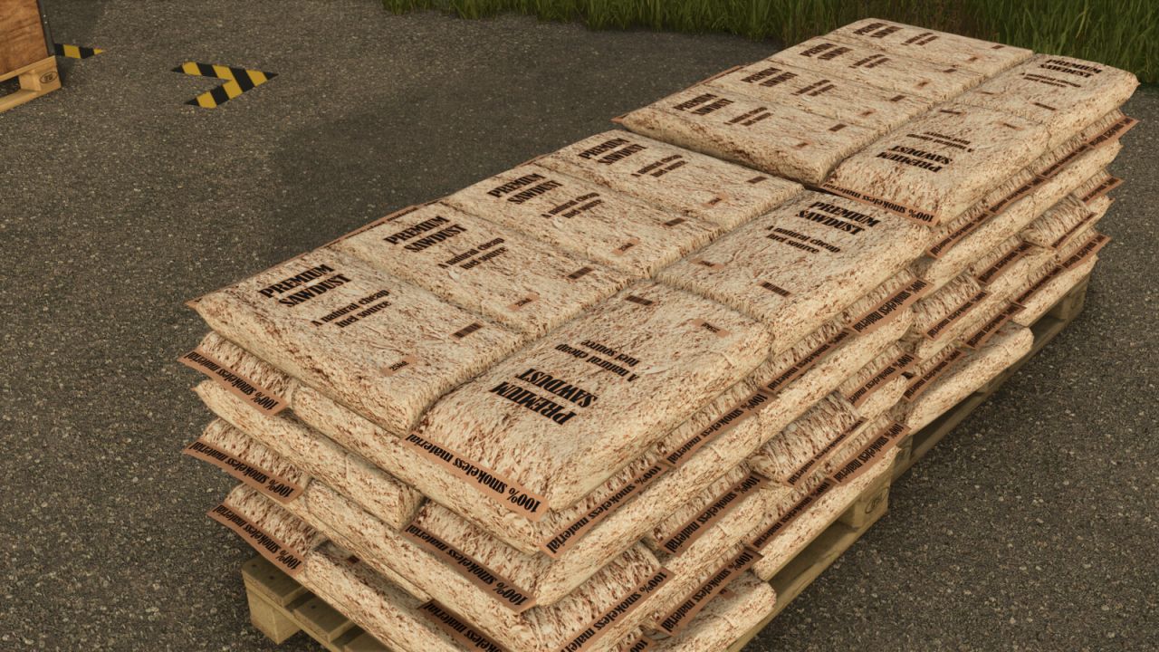 Verfijnde houten chips en zaagselfabriek