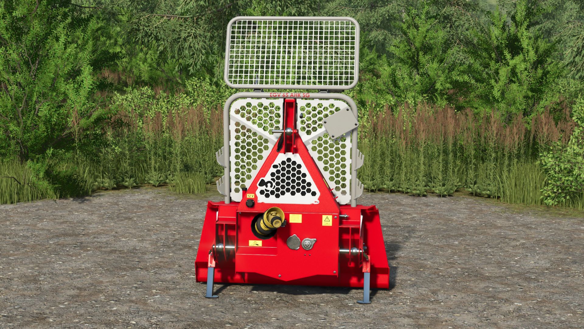 Reinforced cable winch 20T
