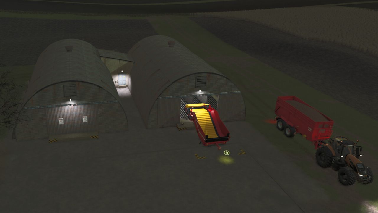 Hangars Quonset Renforcés Pour Plantes Sarclées & Copeaux De Bois