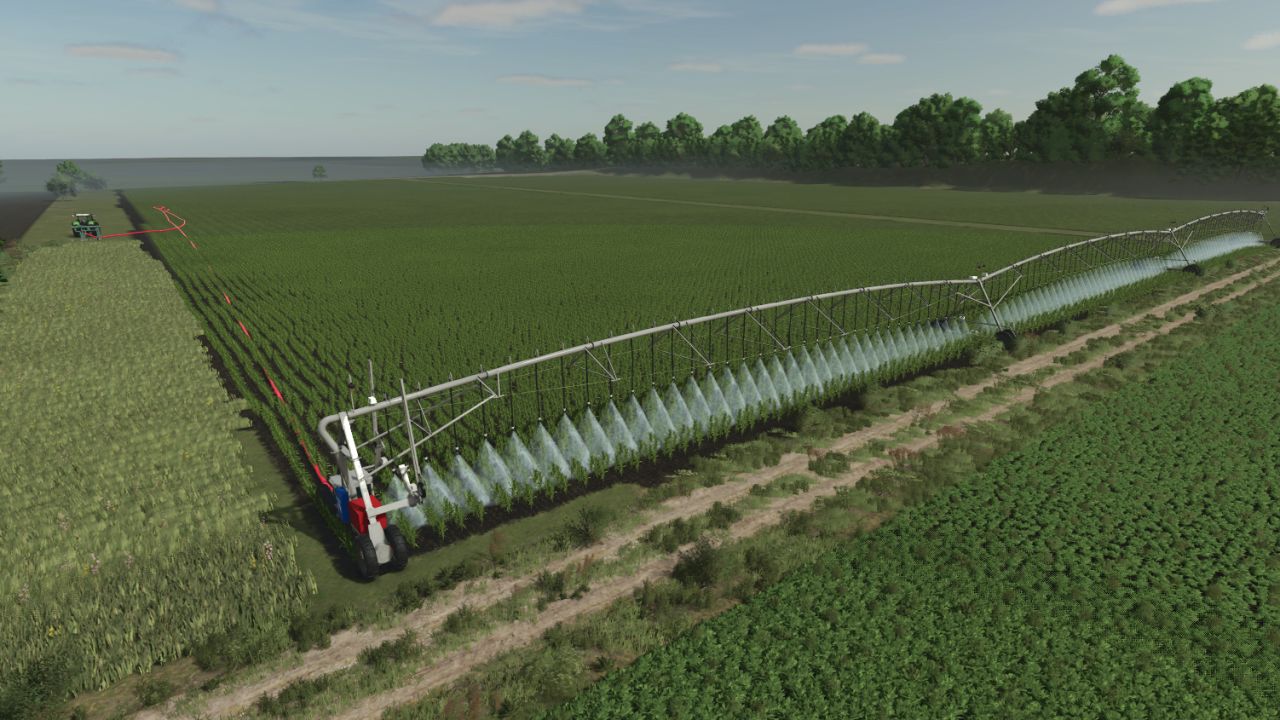 Sistema de irrigação Reinke V2