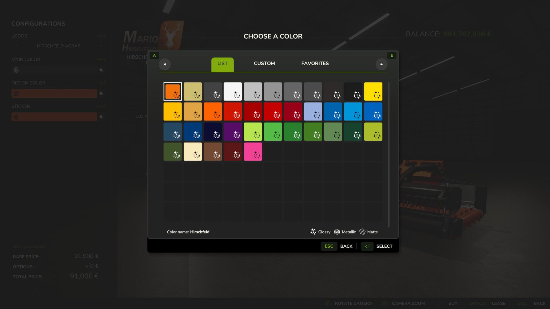 Reiter Resipro R7 RD reverse rake