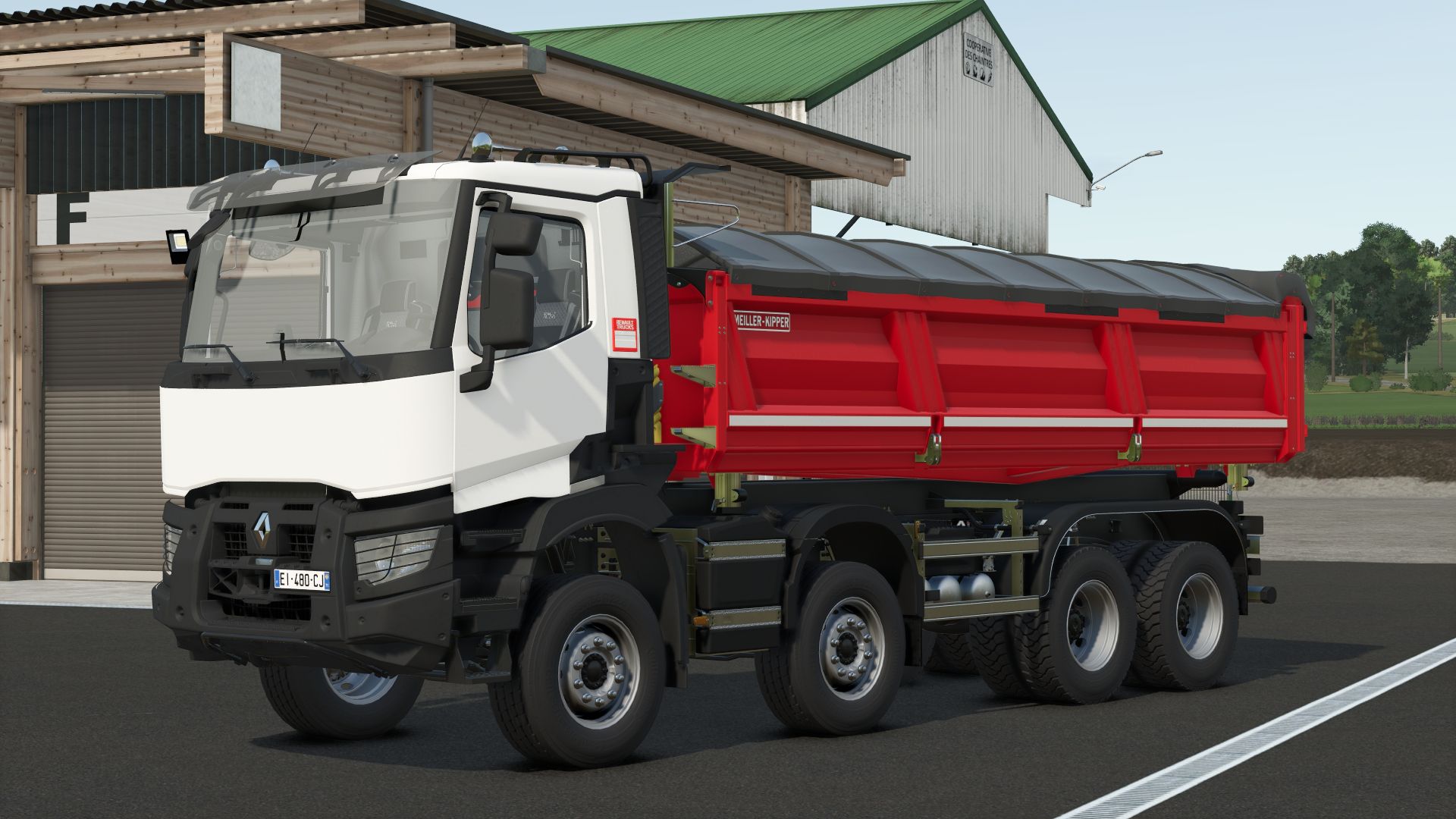 Renault K480 8x4