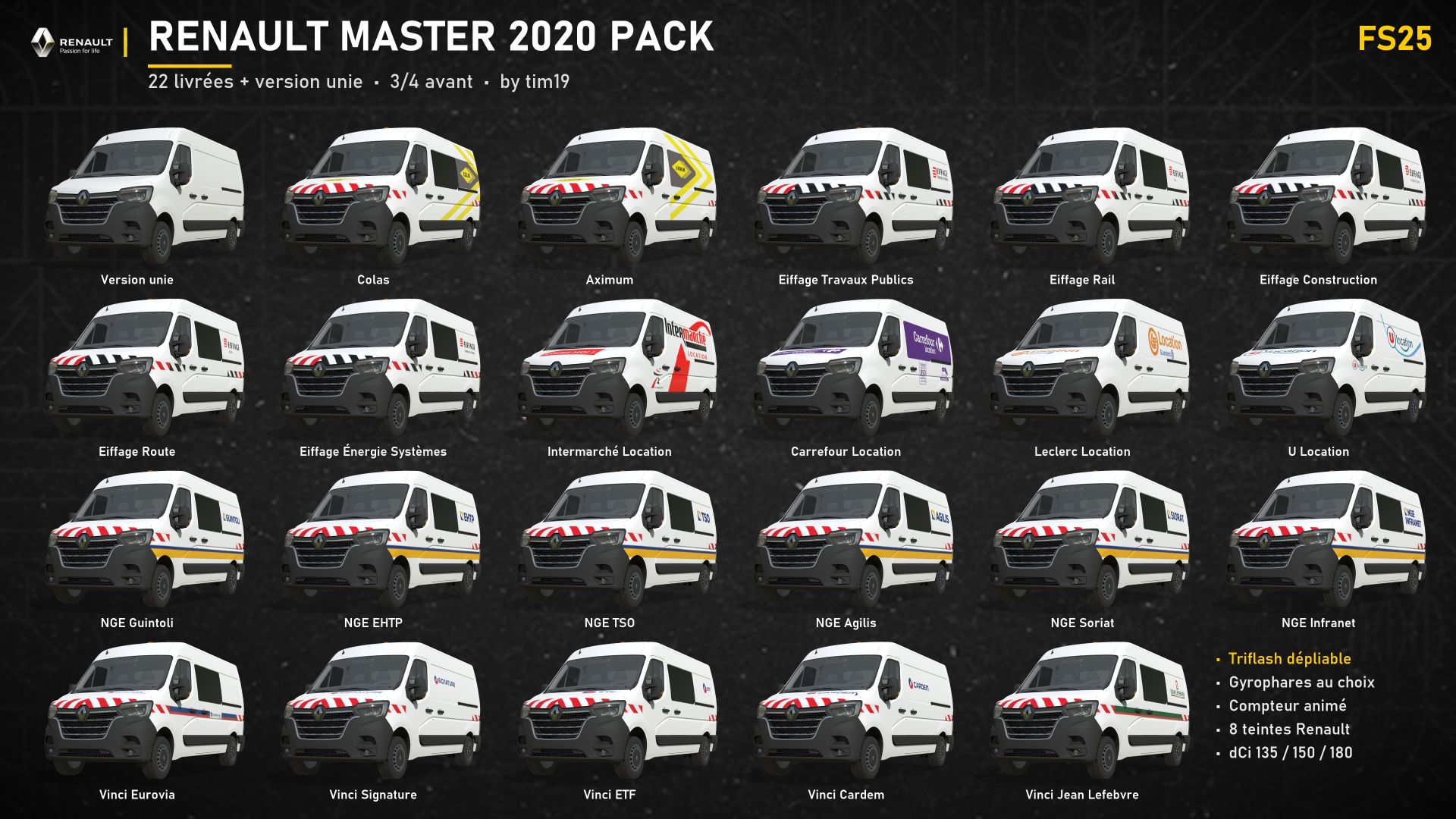 Renault Master 2020 Pack