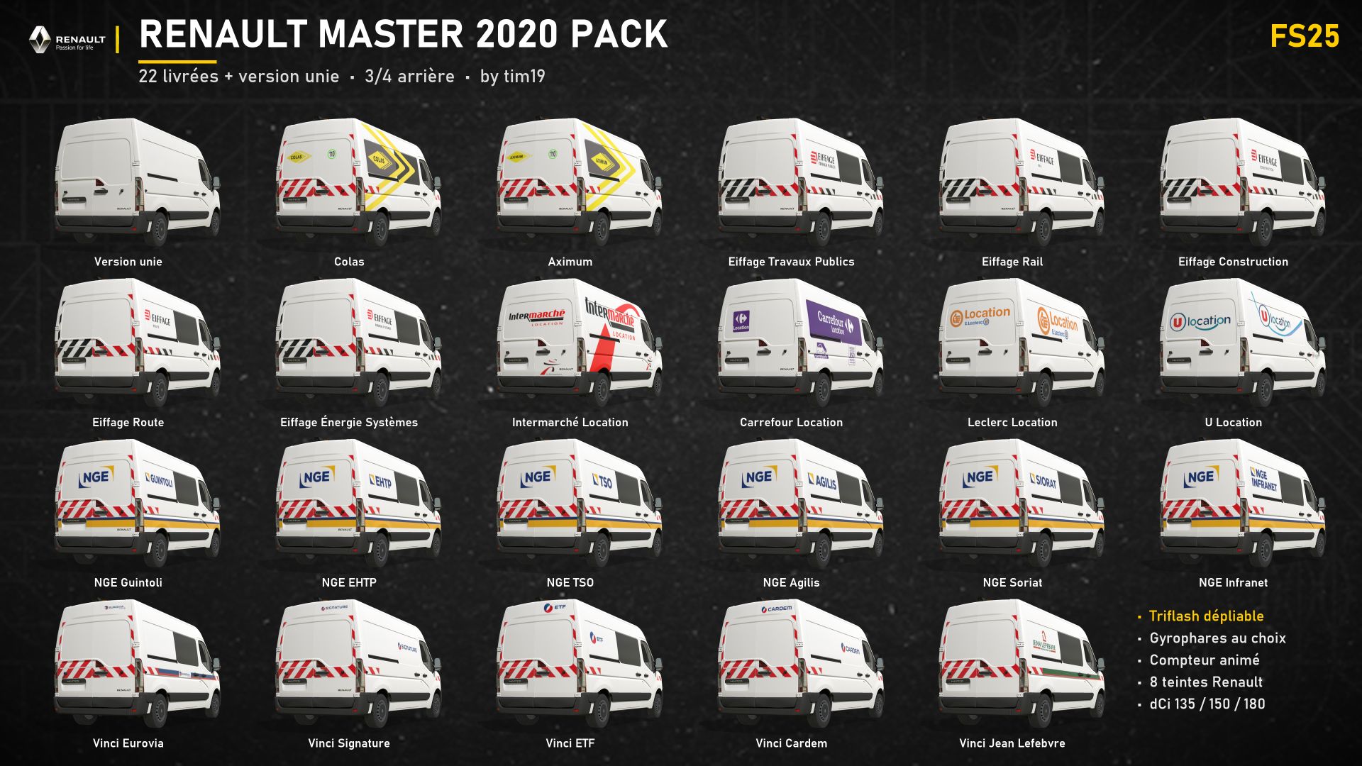 Renault Master 2020 Pack