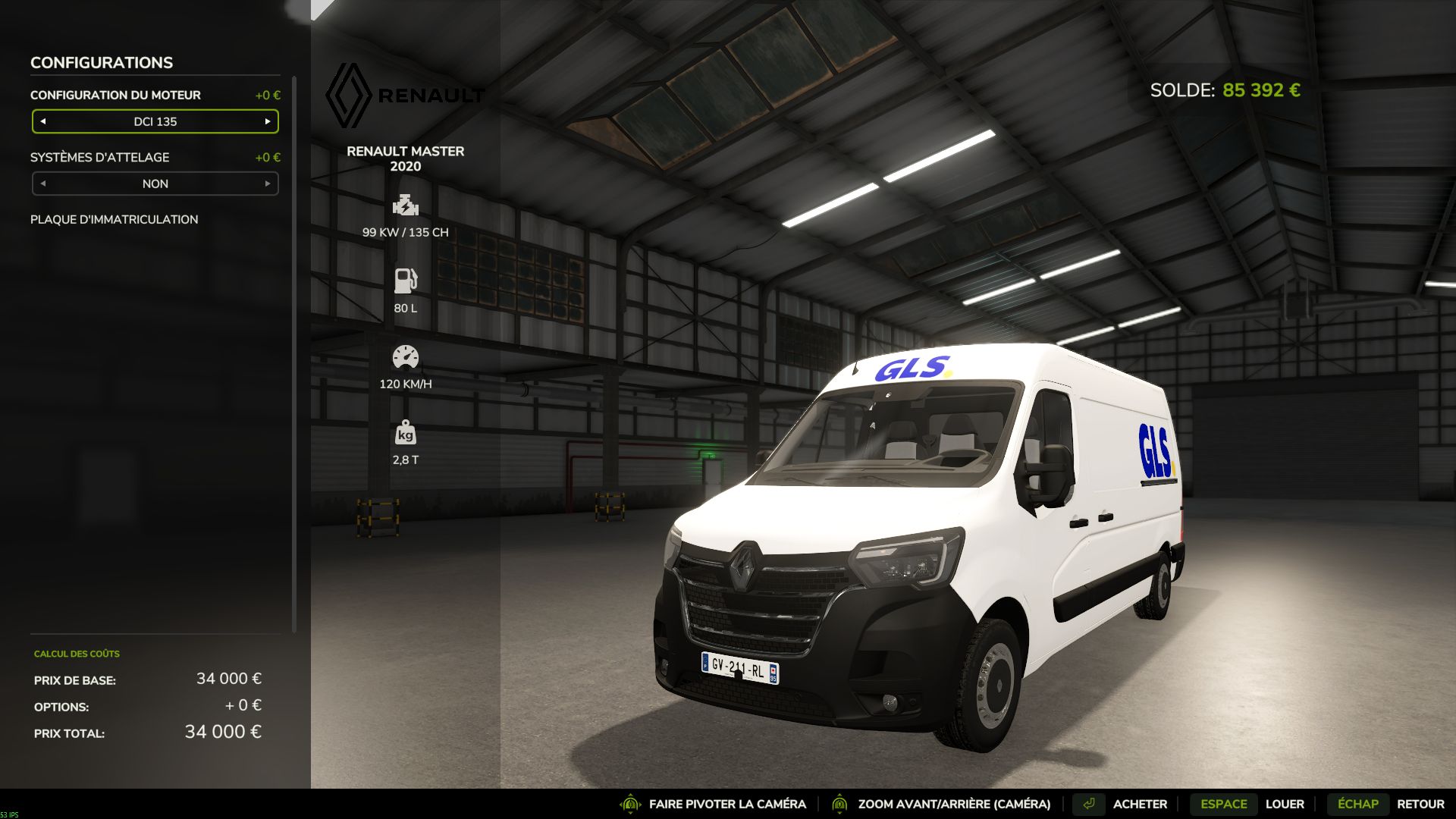 Renault Master IV 2020 - GLS