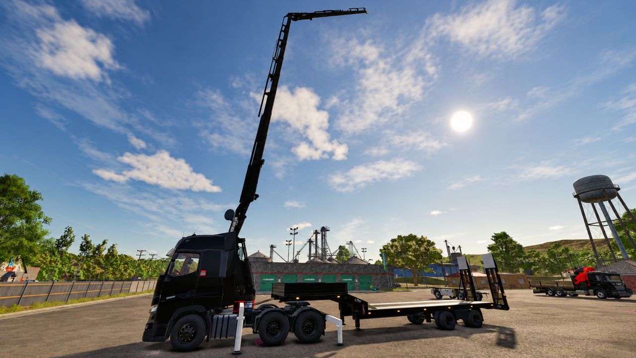 Renault T HMF 60 20 Kran + Zusatzarm