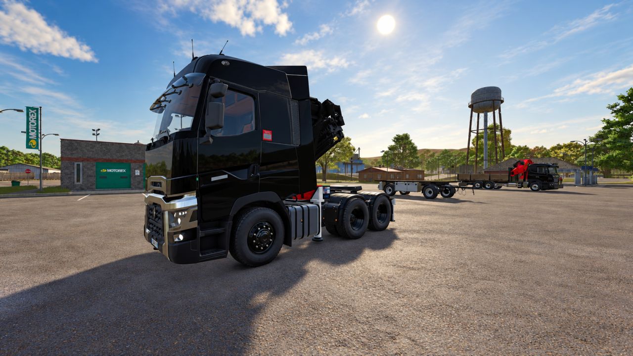 Renault T HMF 60 20 Кран + дополнительная стрела