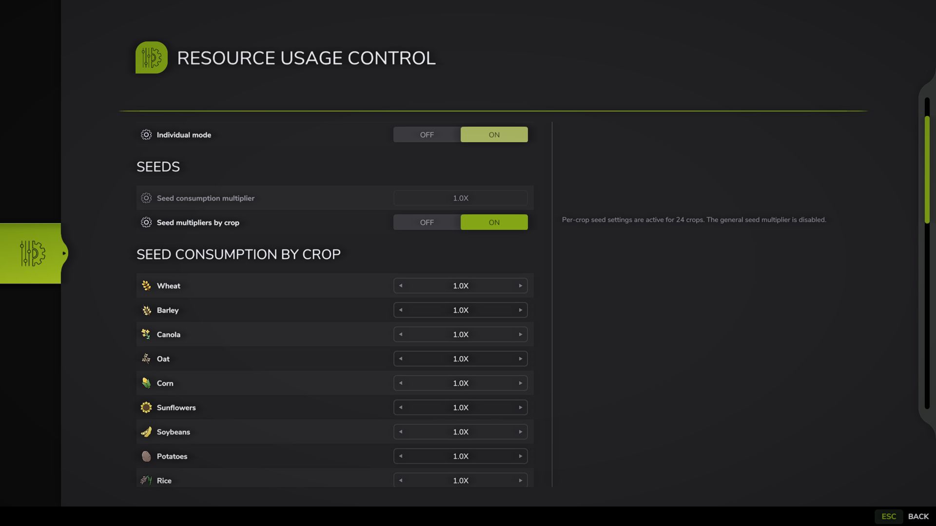 Resource Usage Control FS25 thumbnail 3