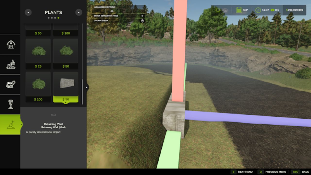 Retaining Wall