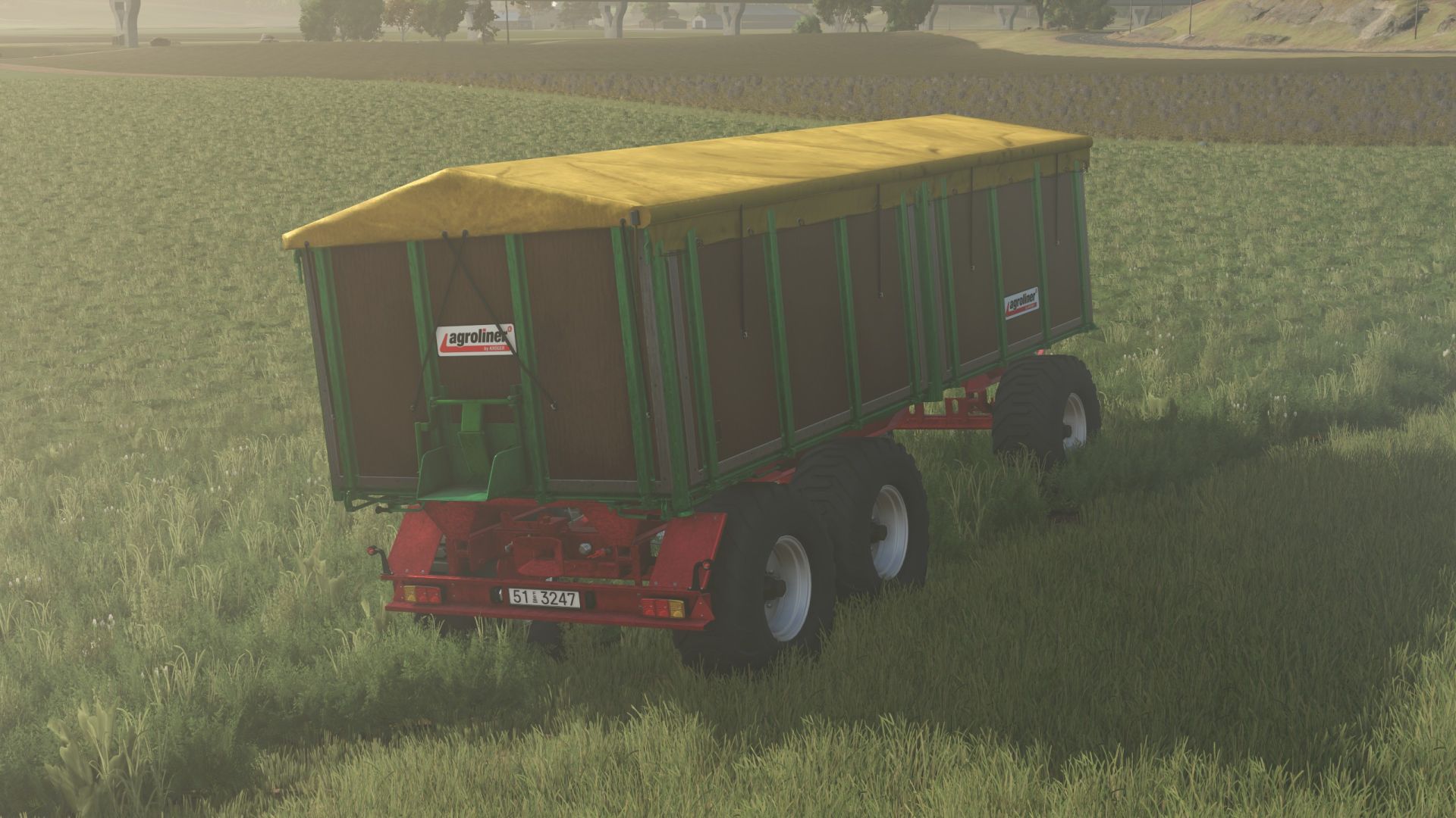 Retro Kröger HKD 402, 3 eixos