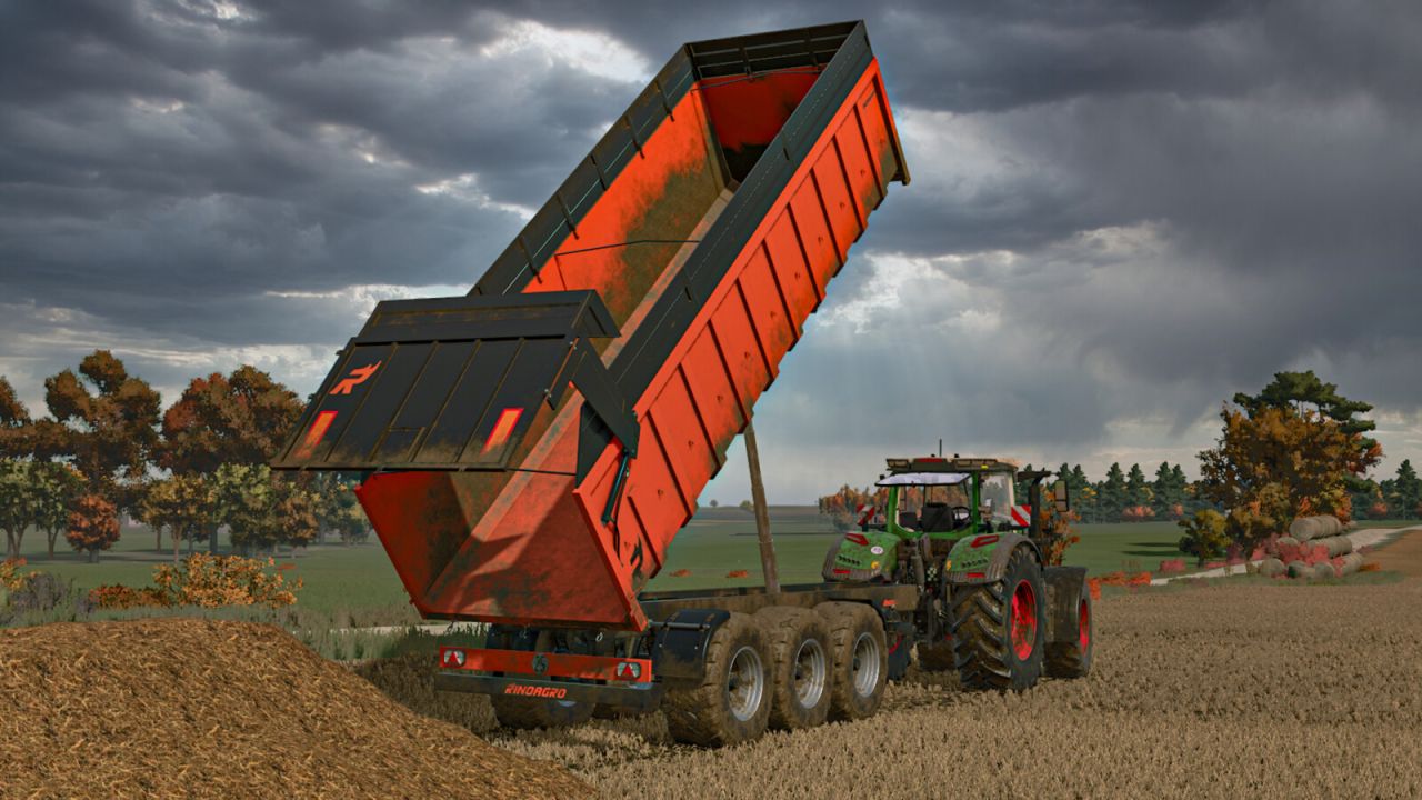 Pacote de trailer basculante Rinoagro