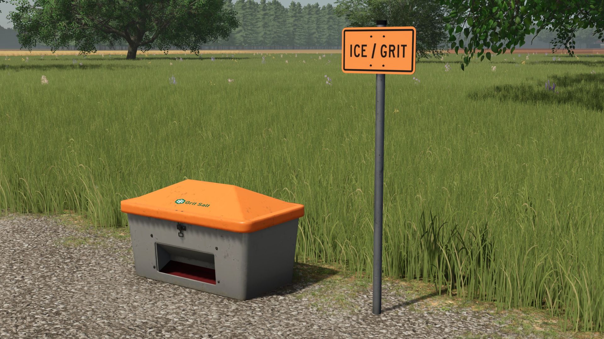 Road salt box