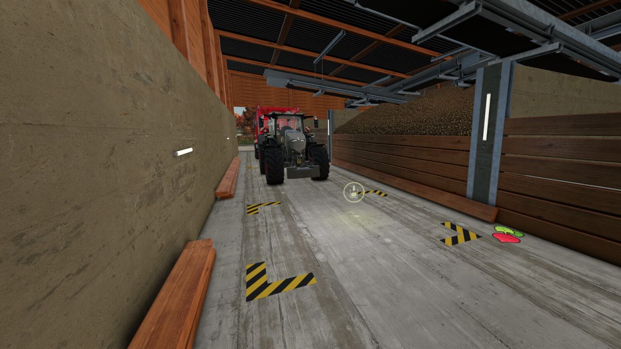 Rootcrop/Woodchipstorage