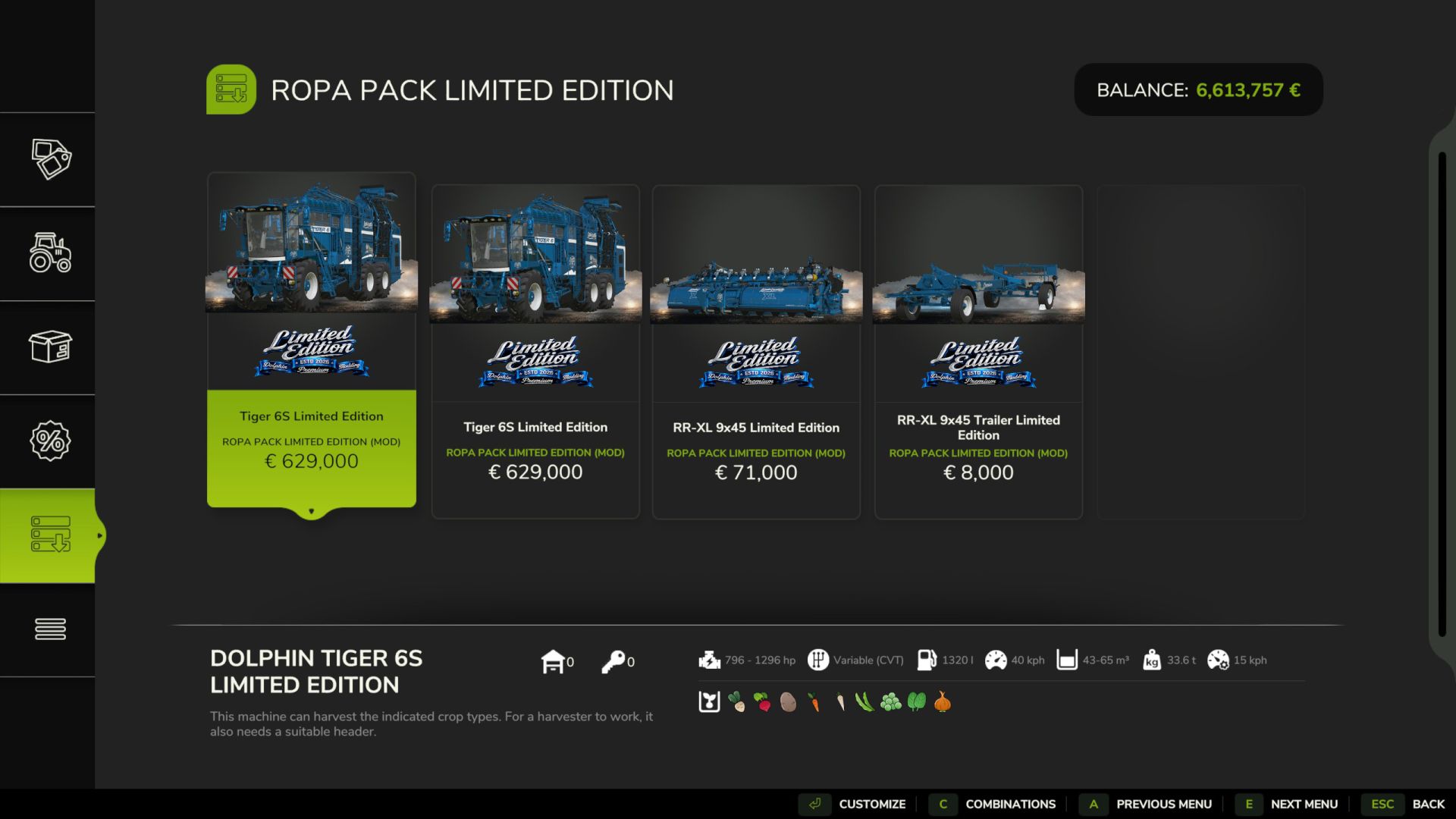 Ropa Pack Limited Edition