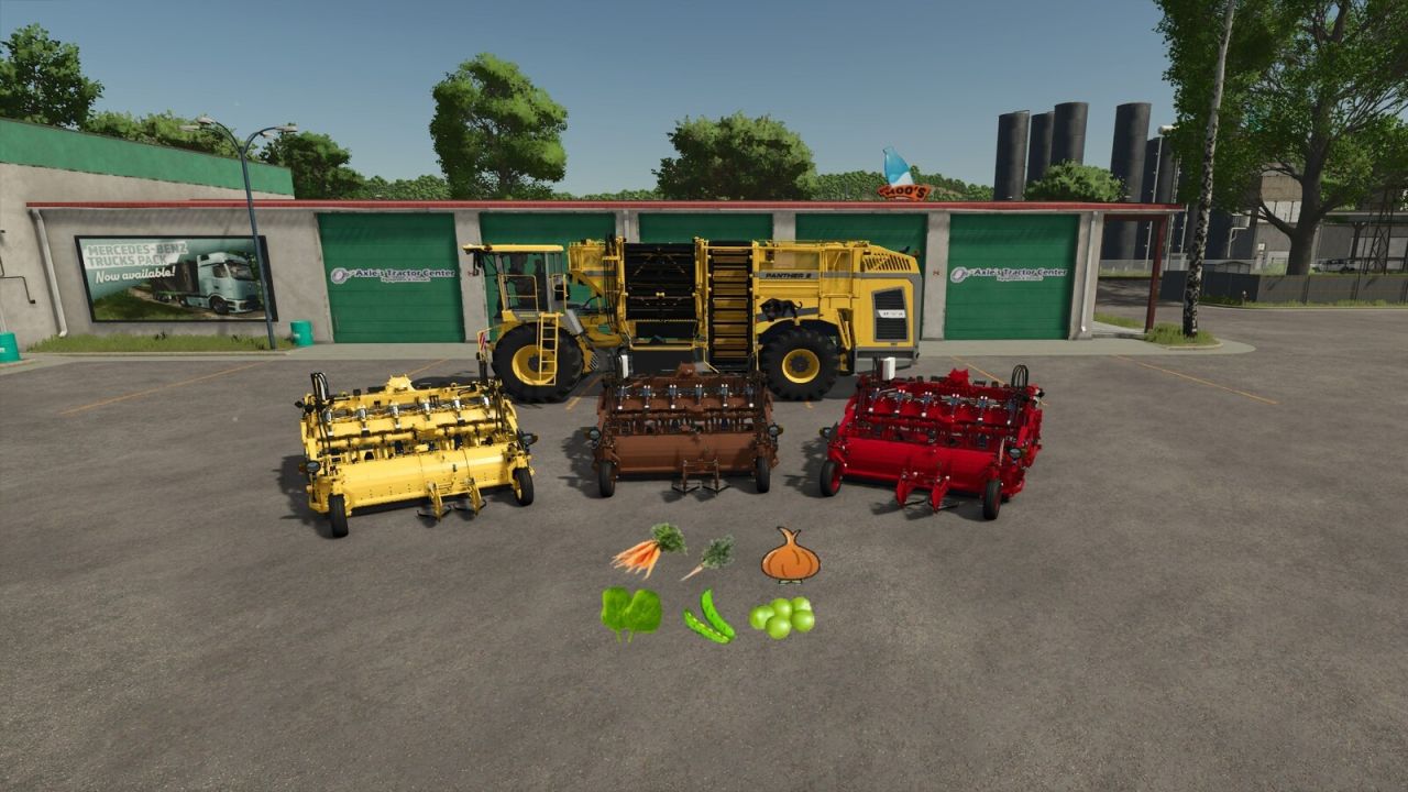 Ropa Panther Ensemble Pour Récolter Les Légumes-Racines Et Les Légumes