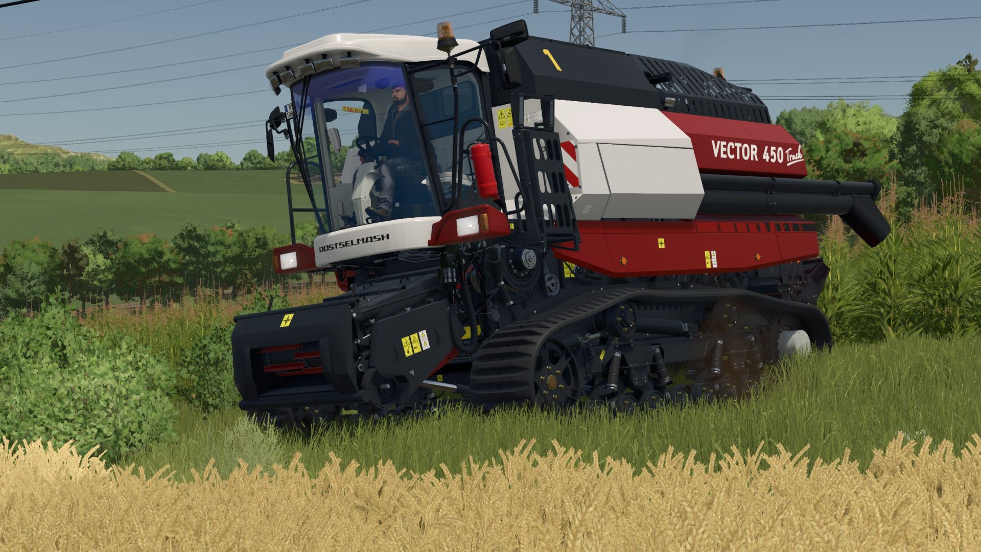 Rostselmash Vector 450 Track