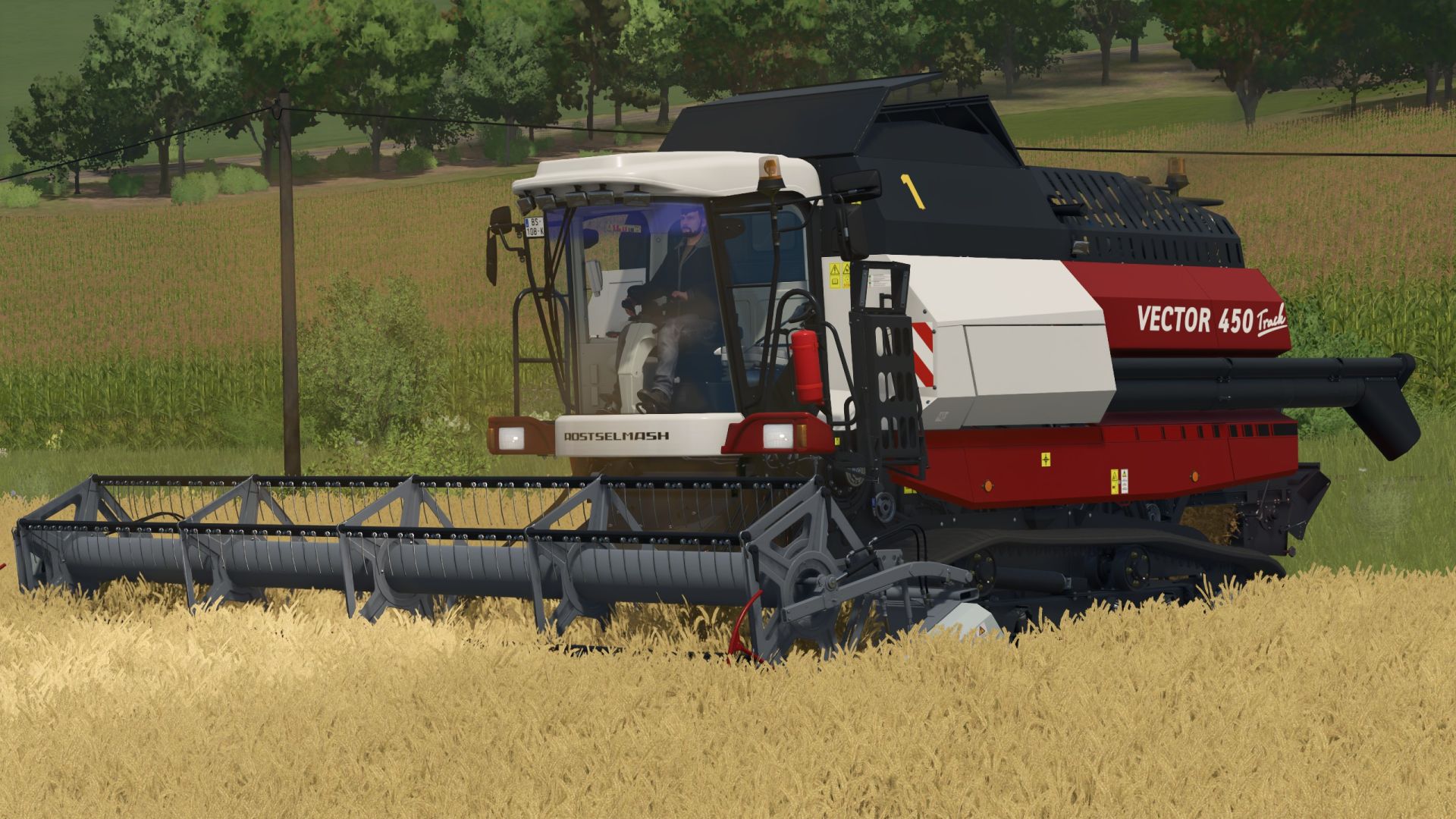Rostselmash Vector 450 Track