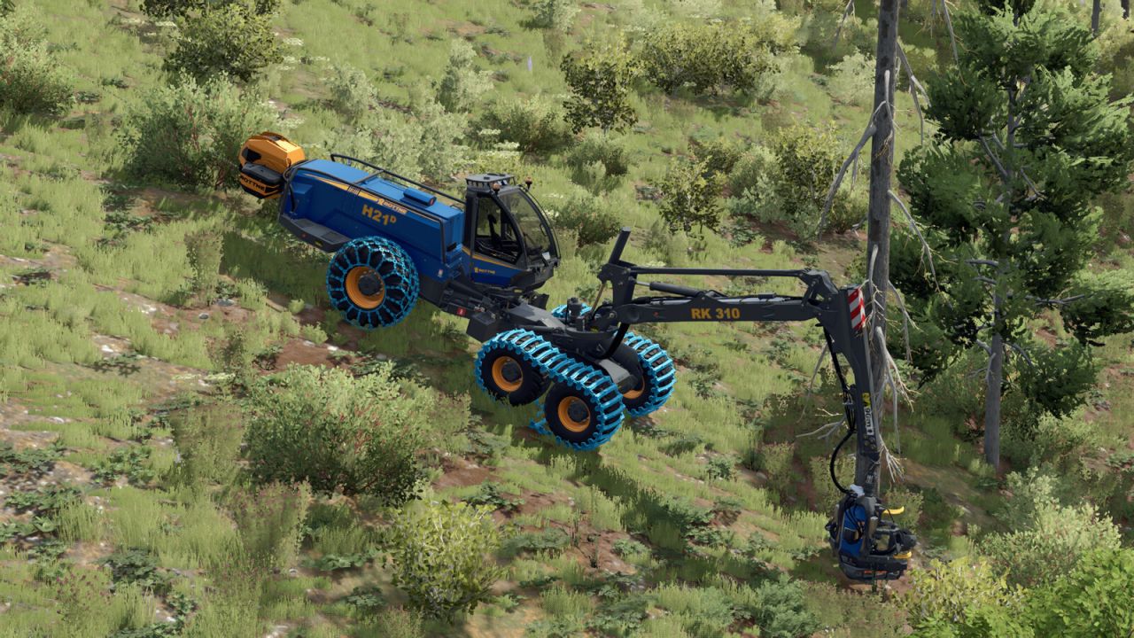 Pack pente raide Rottne H21D