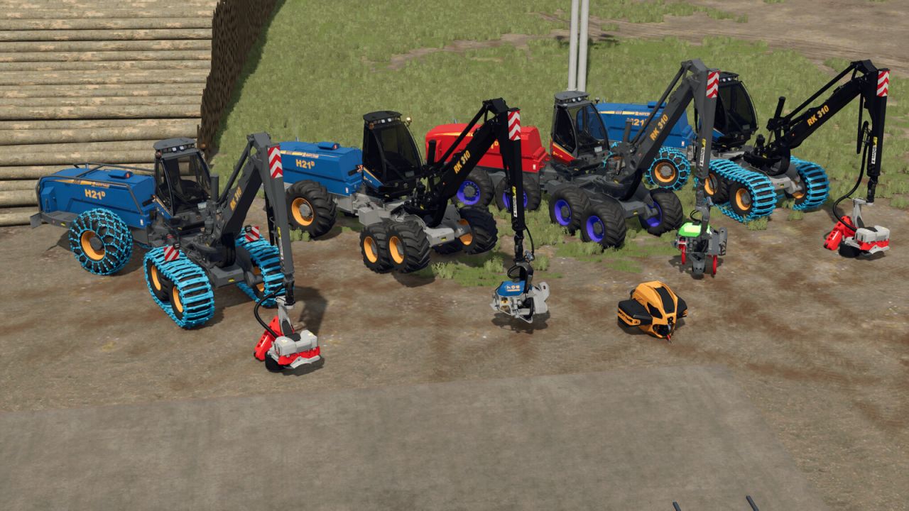 Pack pente raide Rottne H21D