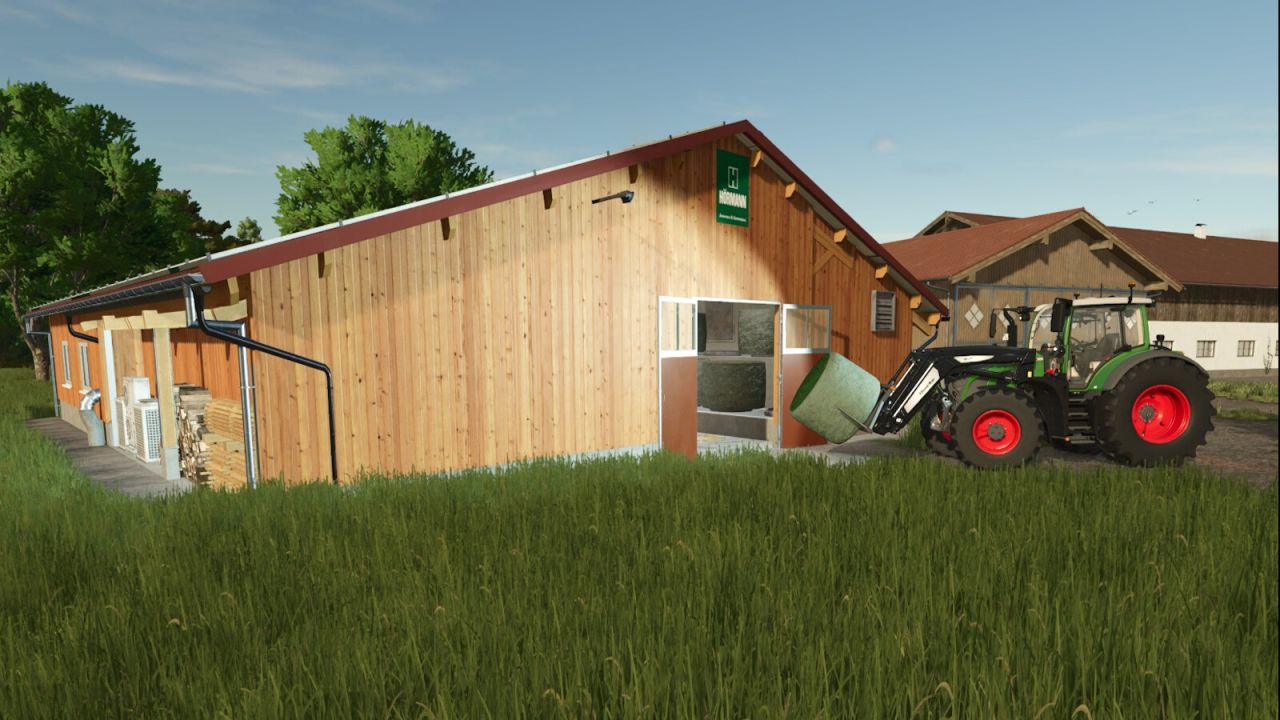 Secagem de fardos redondos