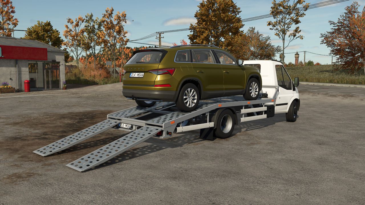 Voiture de remorquage Rubler