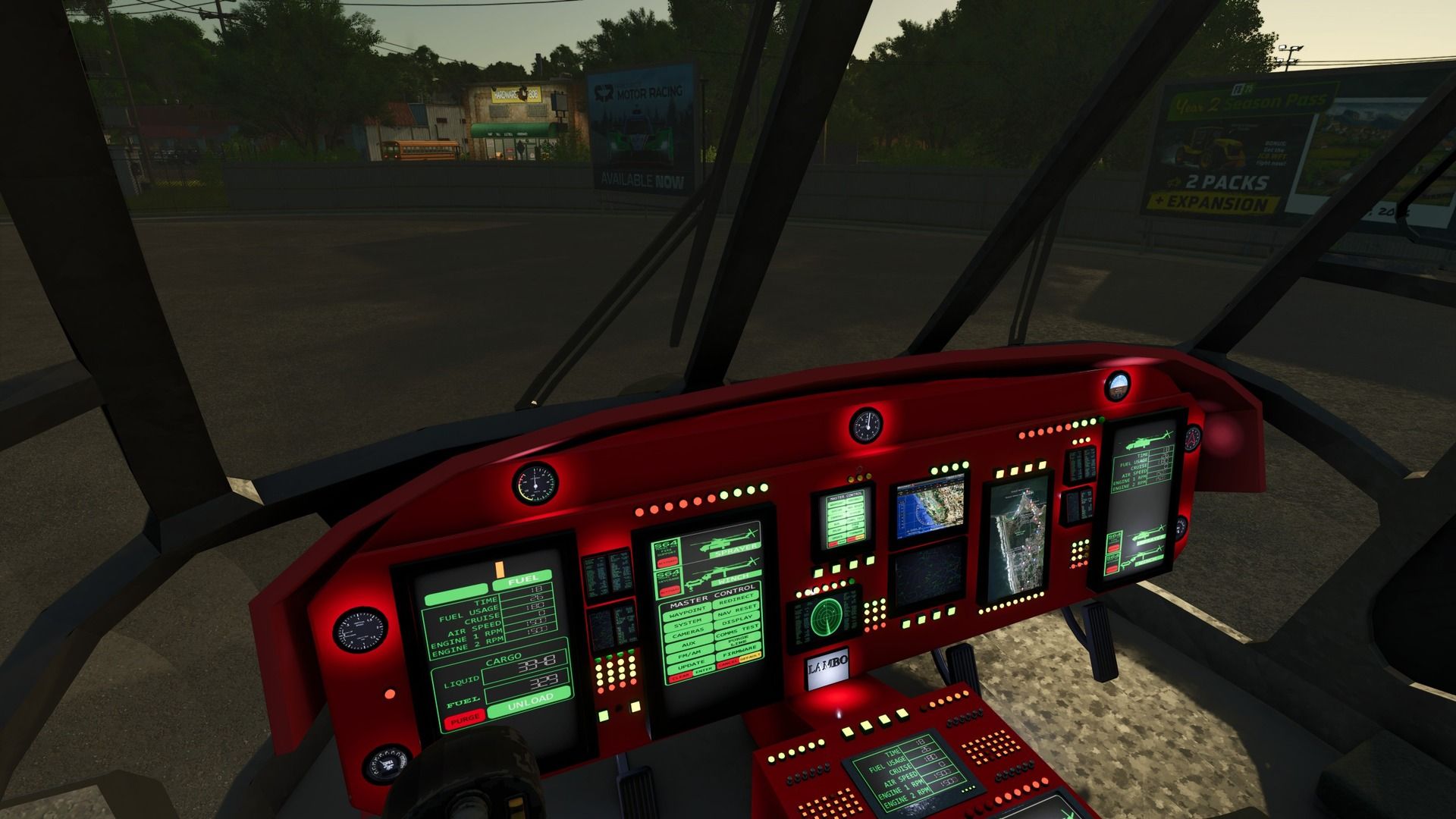 S64 – Helikopter natryskowy