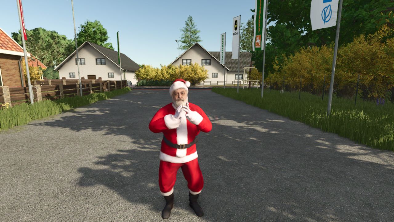 Decoração Animada de Papai Noel 2