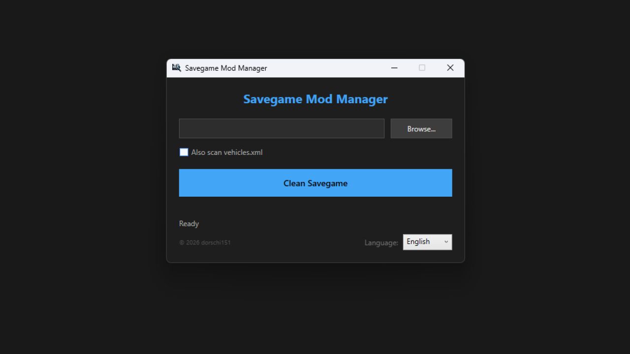 Savegame Mod Extractor