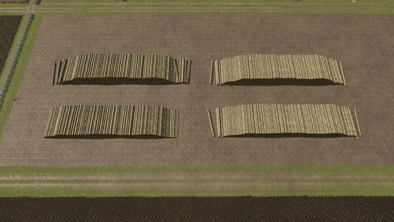 Sawmill Decoration Woodpiles