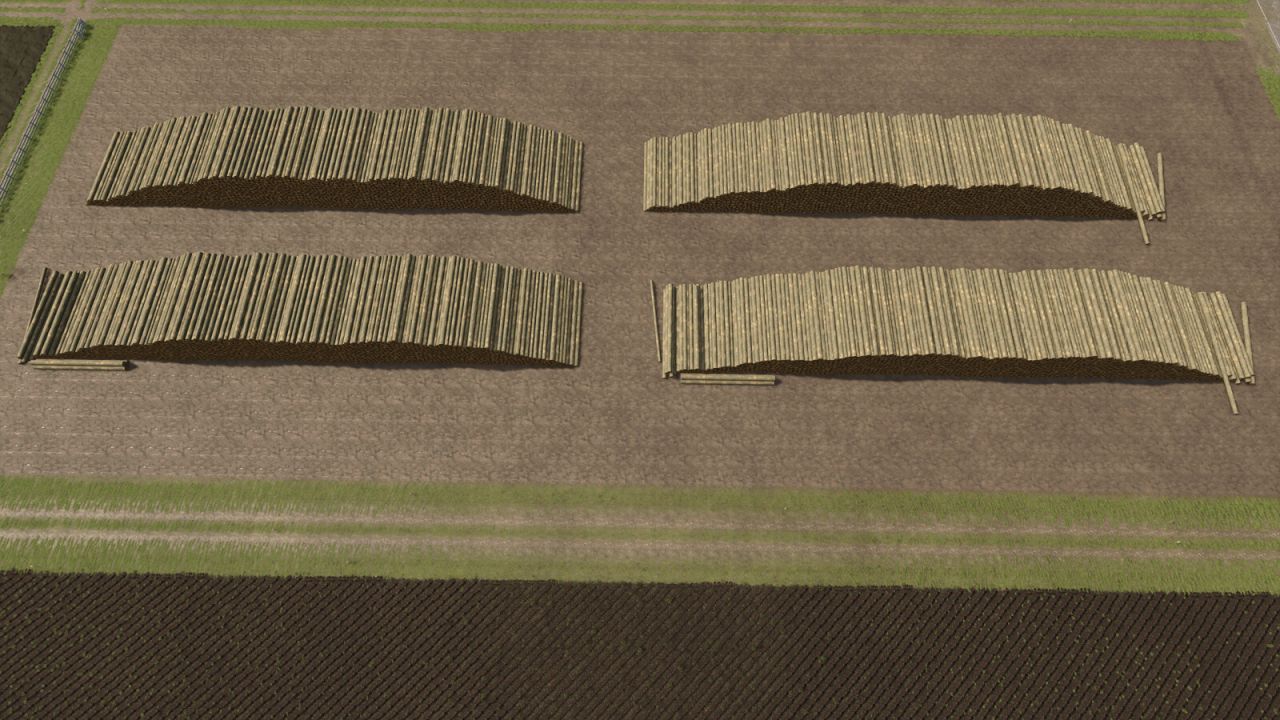 Sawmill Decoration Woodpiles